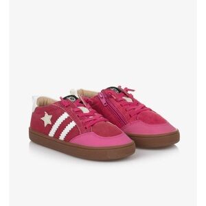 Vibrant Pink Baby Walker Shoes with Velcro